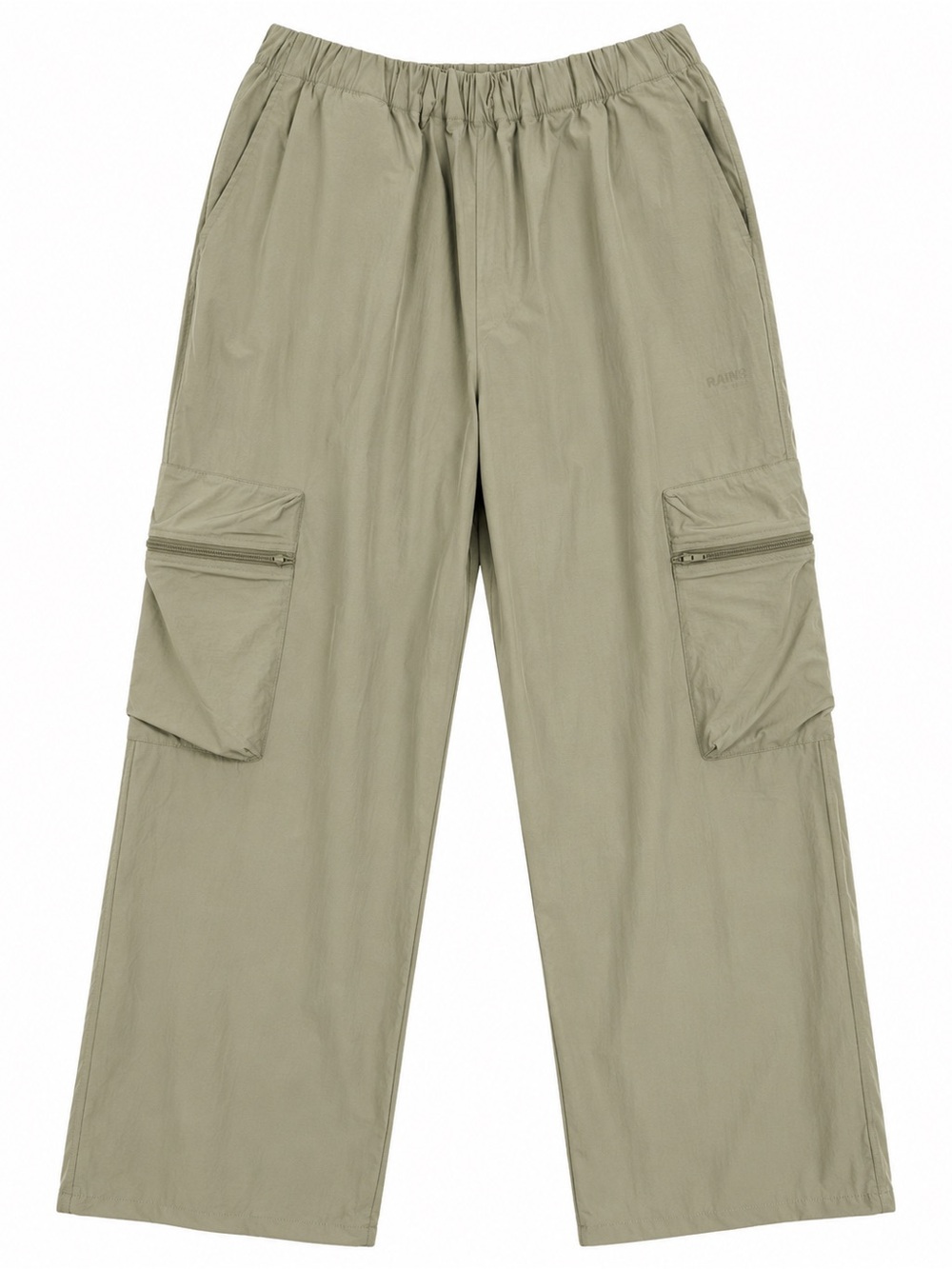 RAINS Tomar Pants Regular XL Earth Cargo Pants NWT Waterproof Techwear Utility